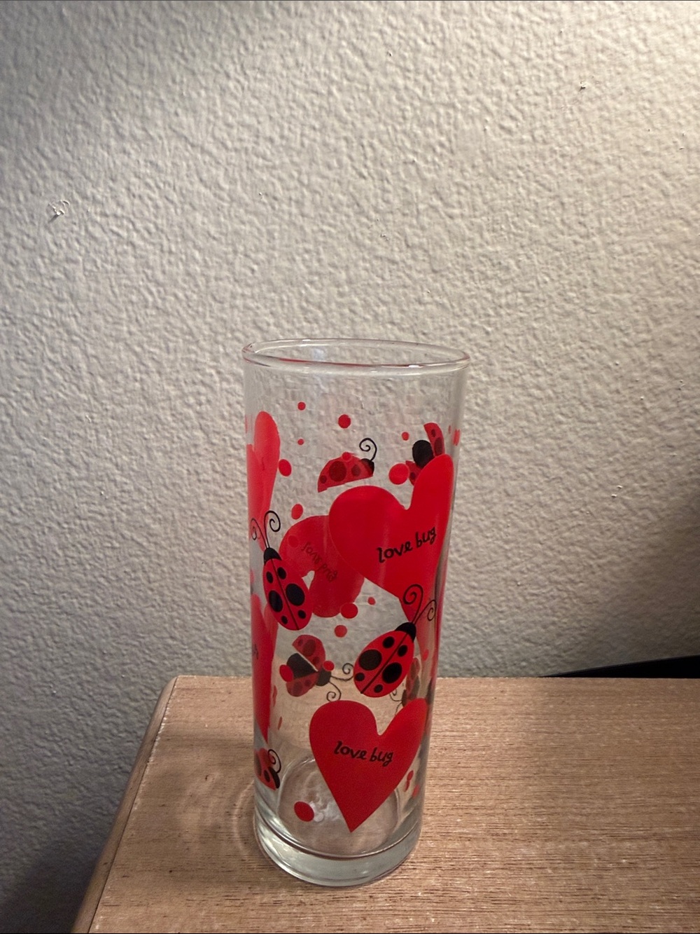 Vintage Anchor Hoching Love Bug Decorative Glass Vase